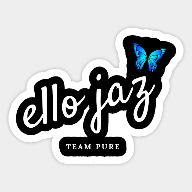 Ello Jaz Merch! (Creator Series) Sticker by TeamPure